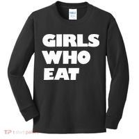 Girls Who Eat Muscle Kids Long Sleeve Shirt thumb 0