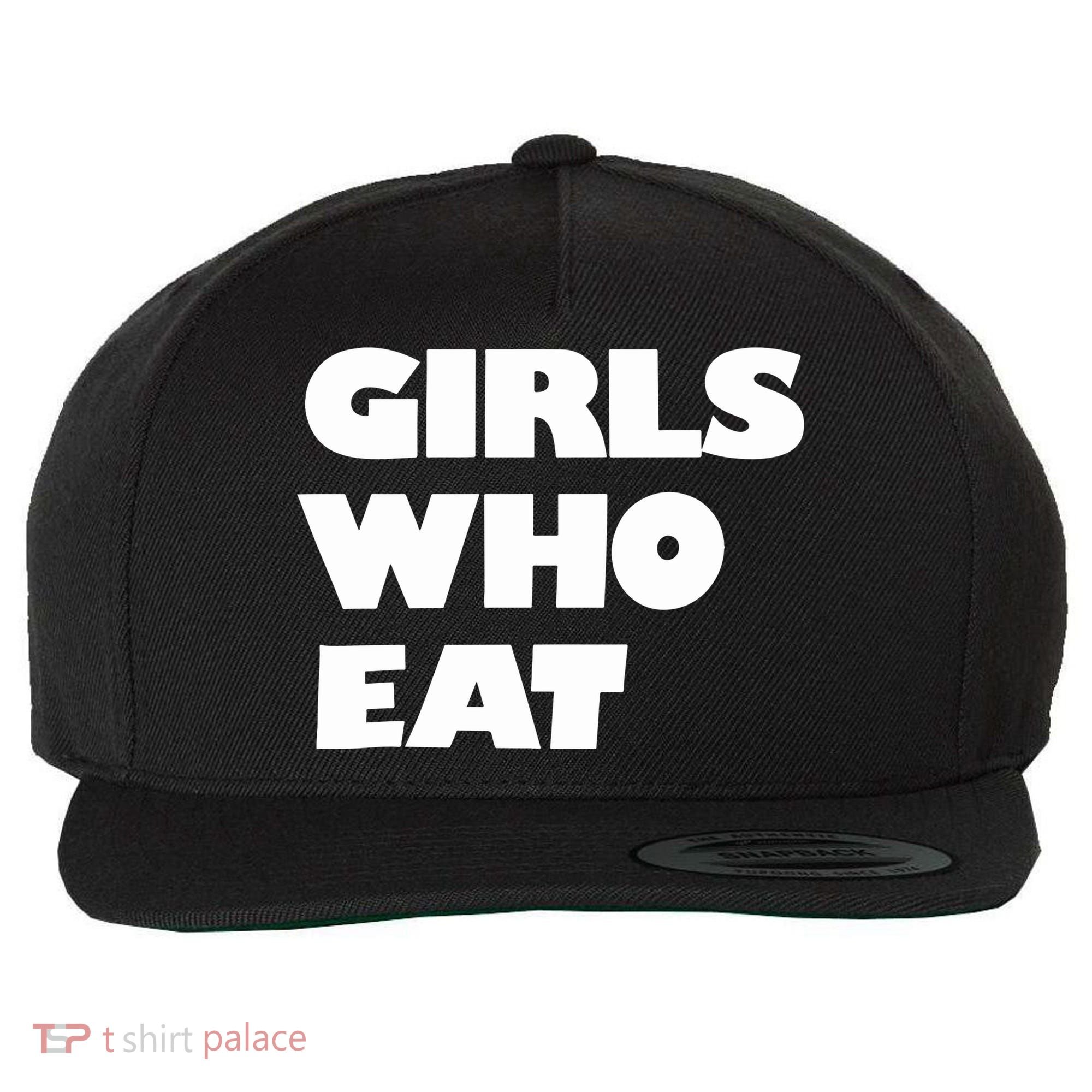 Girls Who Eat Muscle Wool Snapback Cap
