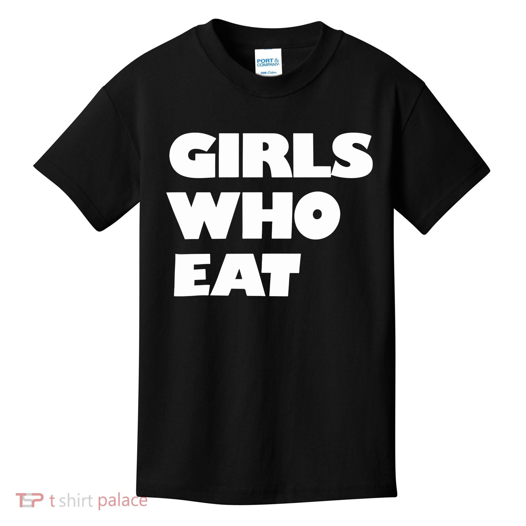 Girls Who Eat Muscle Kids T-Shirt