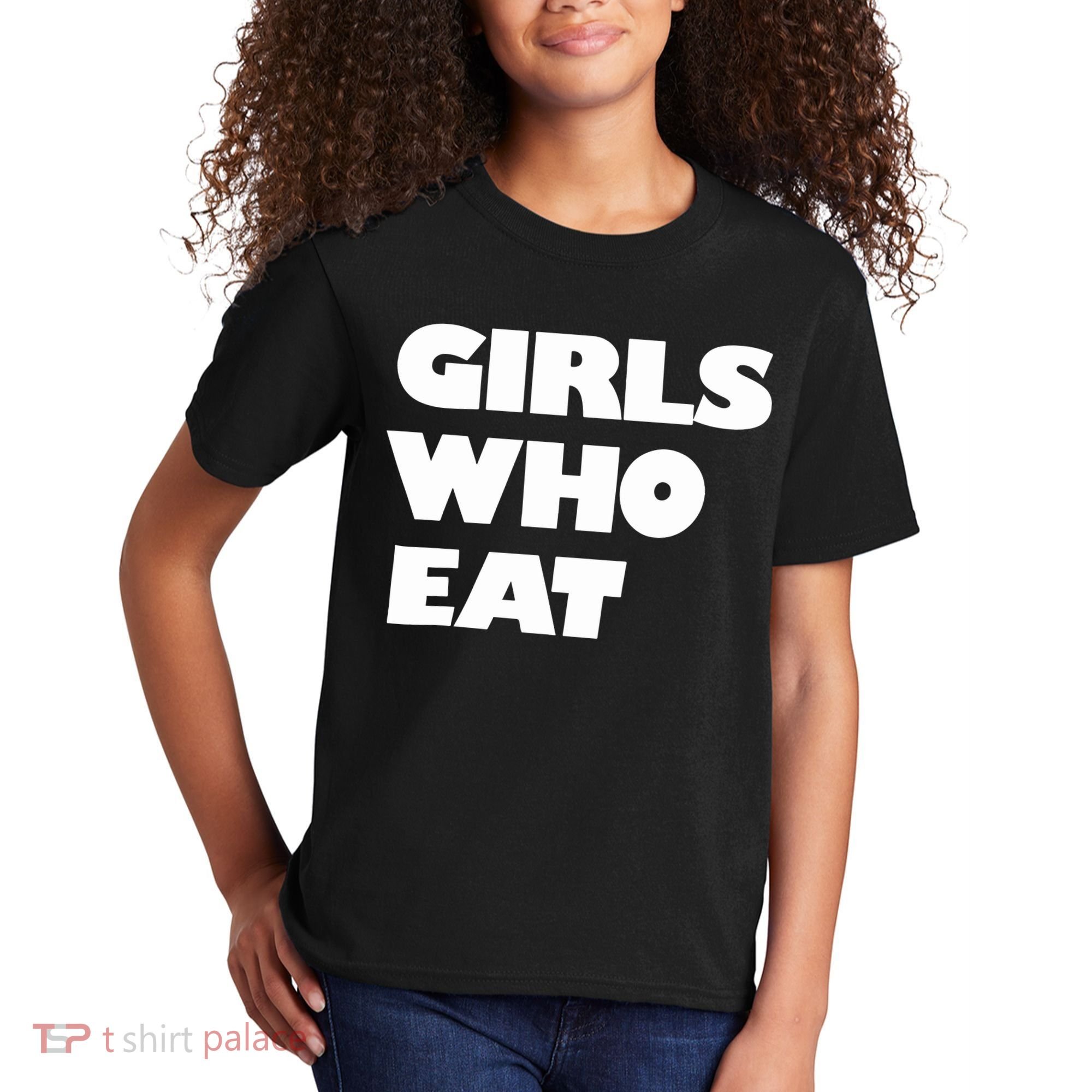 Girls Who Eat Muscle Kids T-Shirt