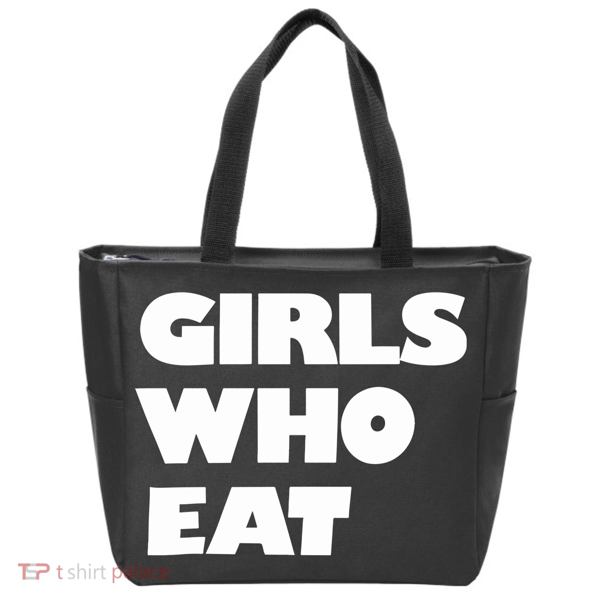 Girls Who Eat Muscle Tote Bag