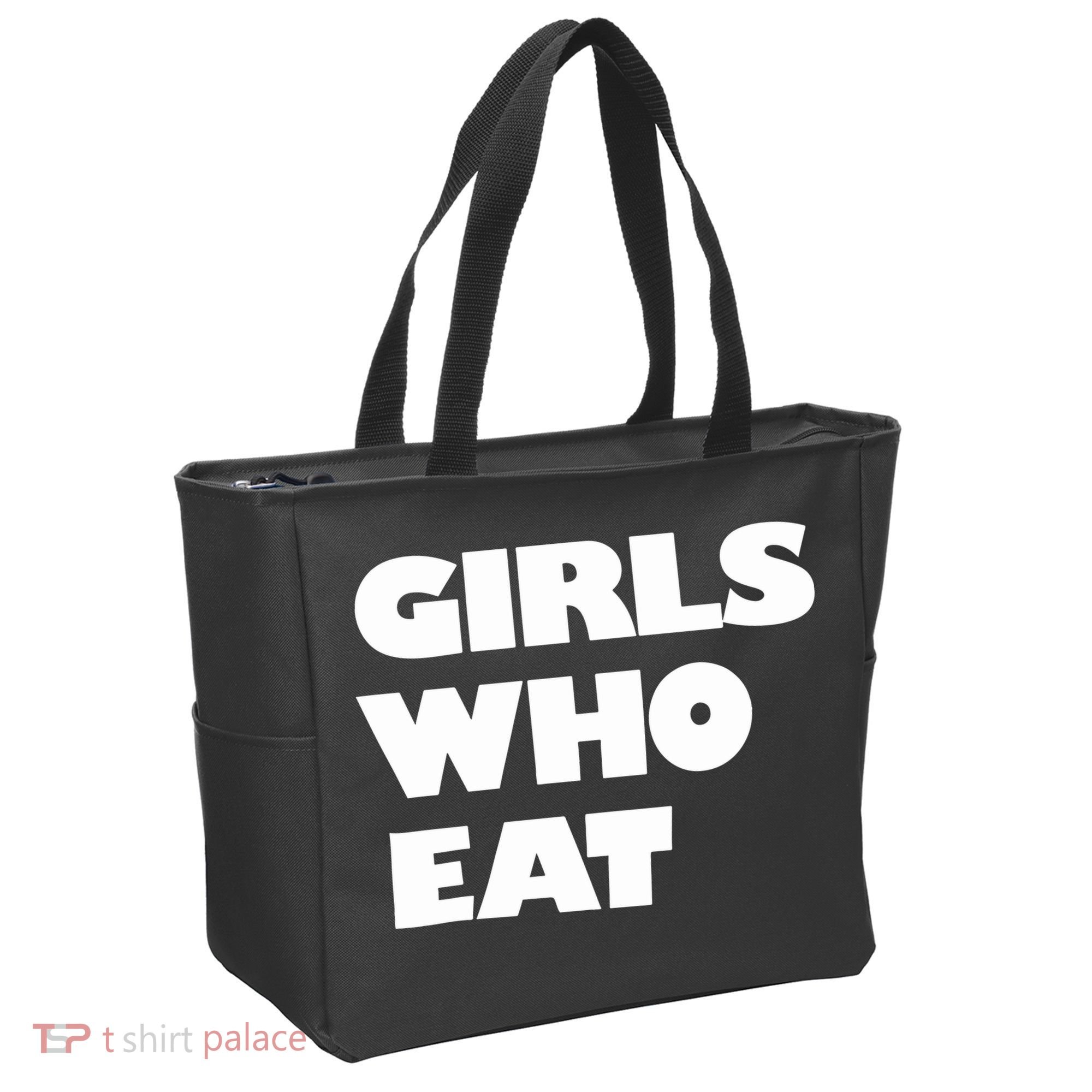 Girls Who Eat Muscle Tote Bag