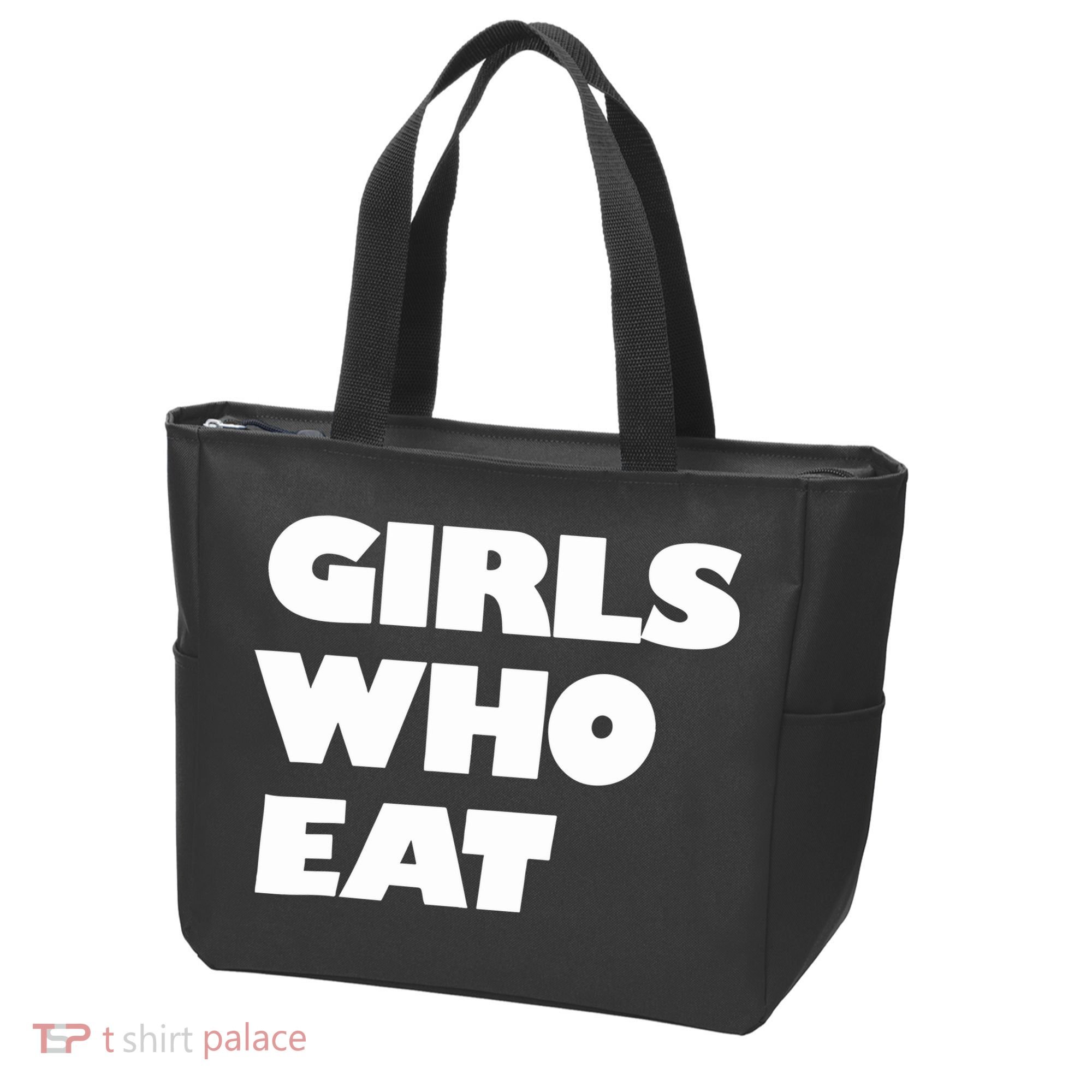Girls Who Eat Muscle Tote Bag
