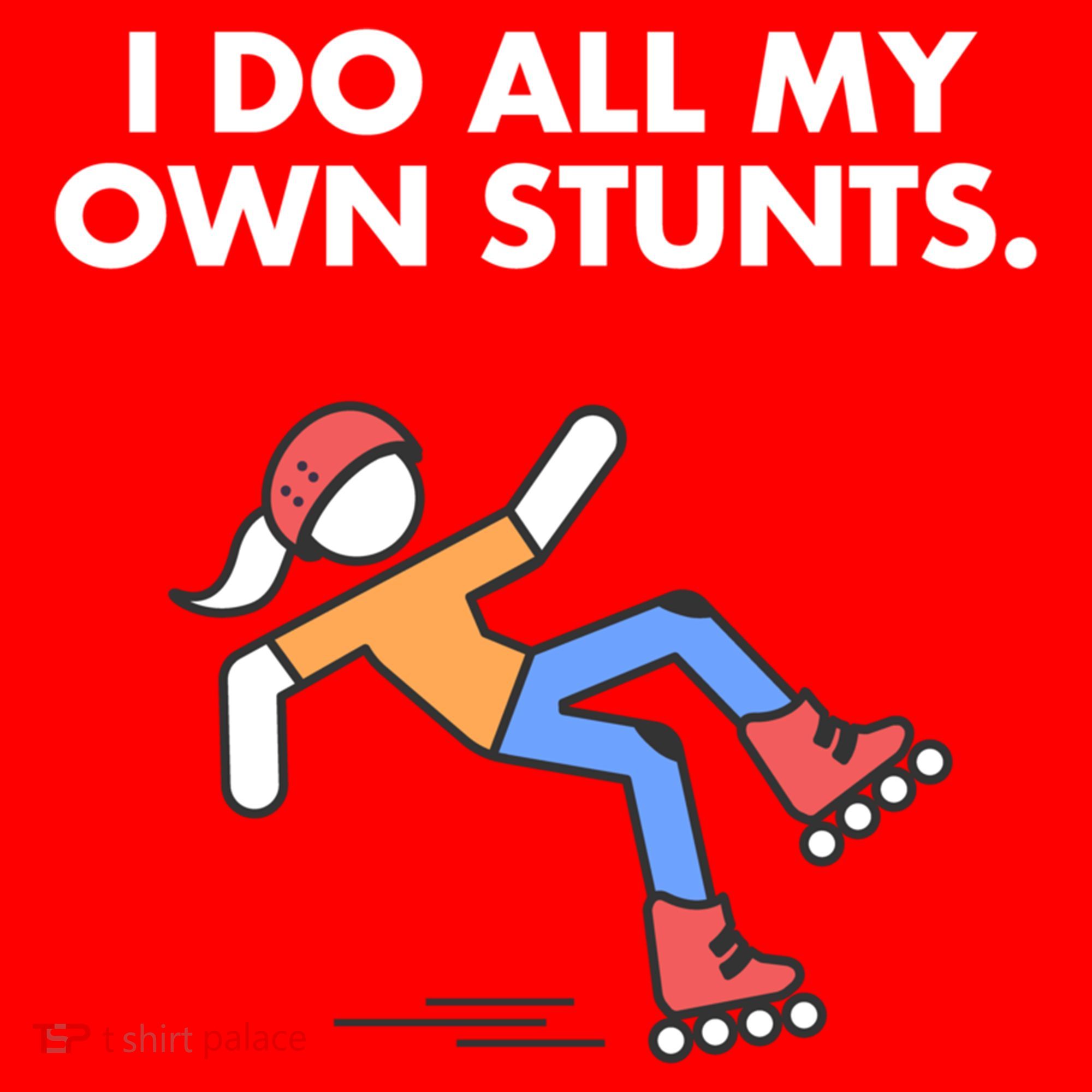 Get Well Funny Roller Skating Accident I Do My Own Stunts Gift Santa Hat