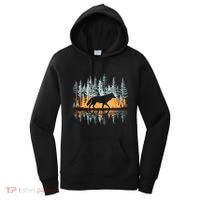 Graphic Wolf Forest Nature Wildlife Outdoor Women's Hoodie thumb 0