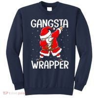 Gangsta Wrapper Funny Dabbing Santa Christmas Sweatshirt thumb 0