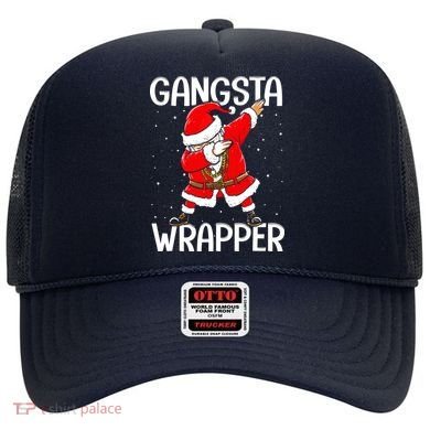 Gangsta Wrapper Funny Dabbing Santa Christmas Hat