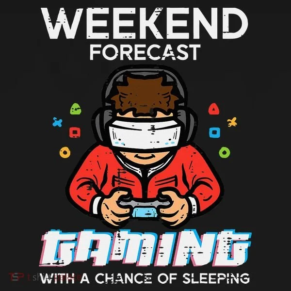 Gamer Weekend Forecast Gaming Sleeping Bucket Hat