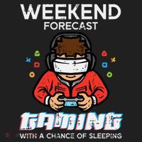 Gamer Weekend Forecast Gaming Sleeping Beanie thumb 2