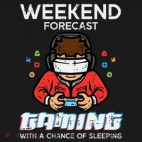 Gamer Weekend Forecast Gaming Sleeping Tank Top thumb 6