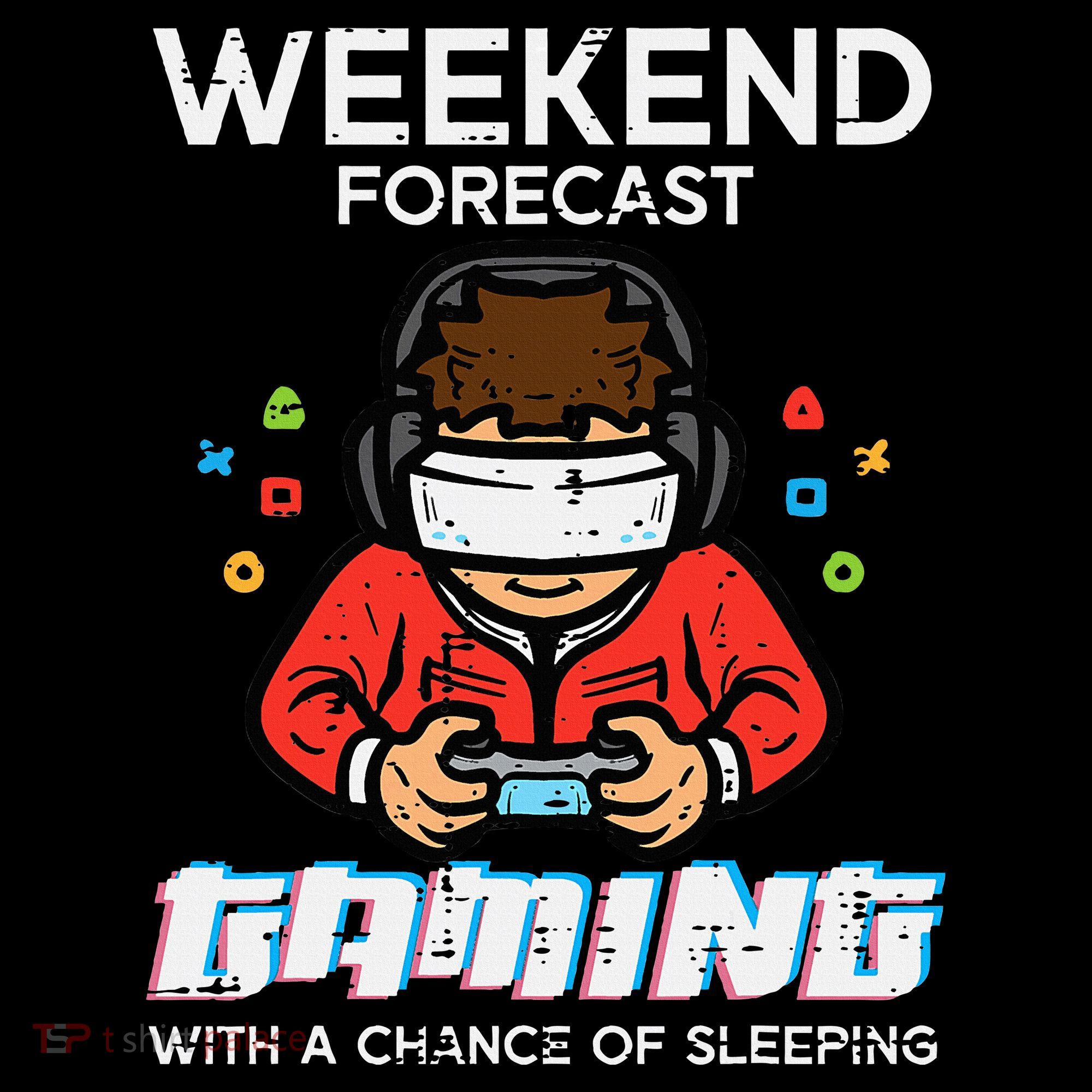Gamer Weekend Forecast Gaming Sleeping Visor
