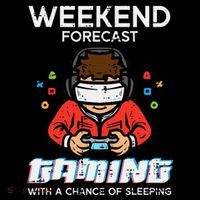 Gamer Weekend Forecast Gaming Sleeping Tote Bag thumb 4