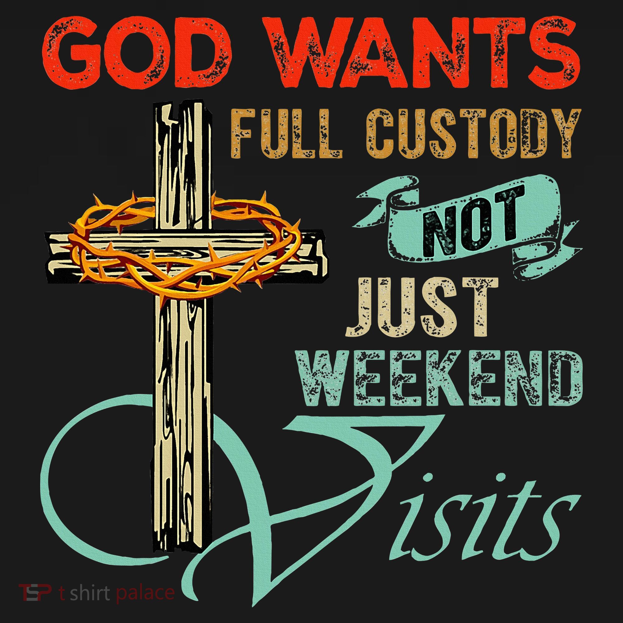 God Wants Full Custody Not Just Weekend Visits Apron