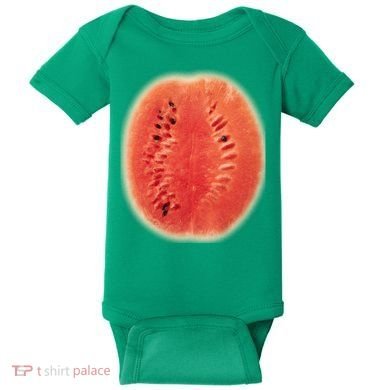 Giant Watermelon Baby Bodysuit