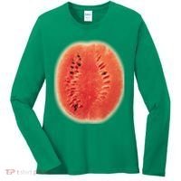 Giant Watermelon Women's Long Sleeve Shirt thumb 0