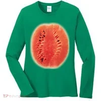 Giant Watermelon Women's Long Sleeve Shirt thumb 0