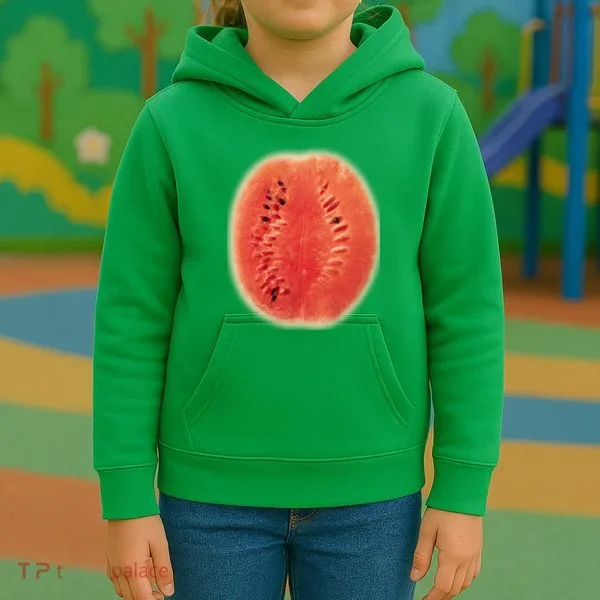 Giant Watermelon Kids Hoodie
