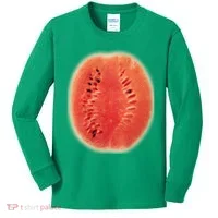 Giant Watermelon Kids Long Sleeve Shirt thumb 0
