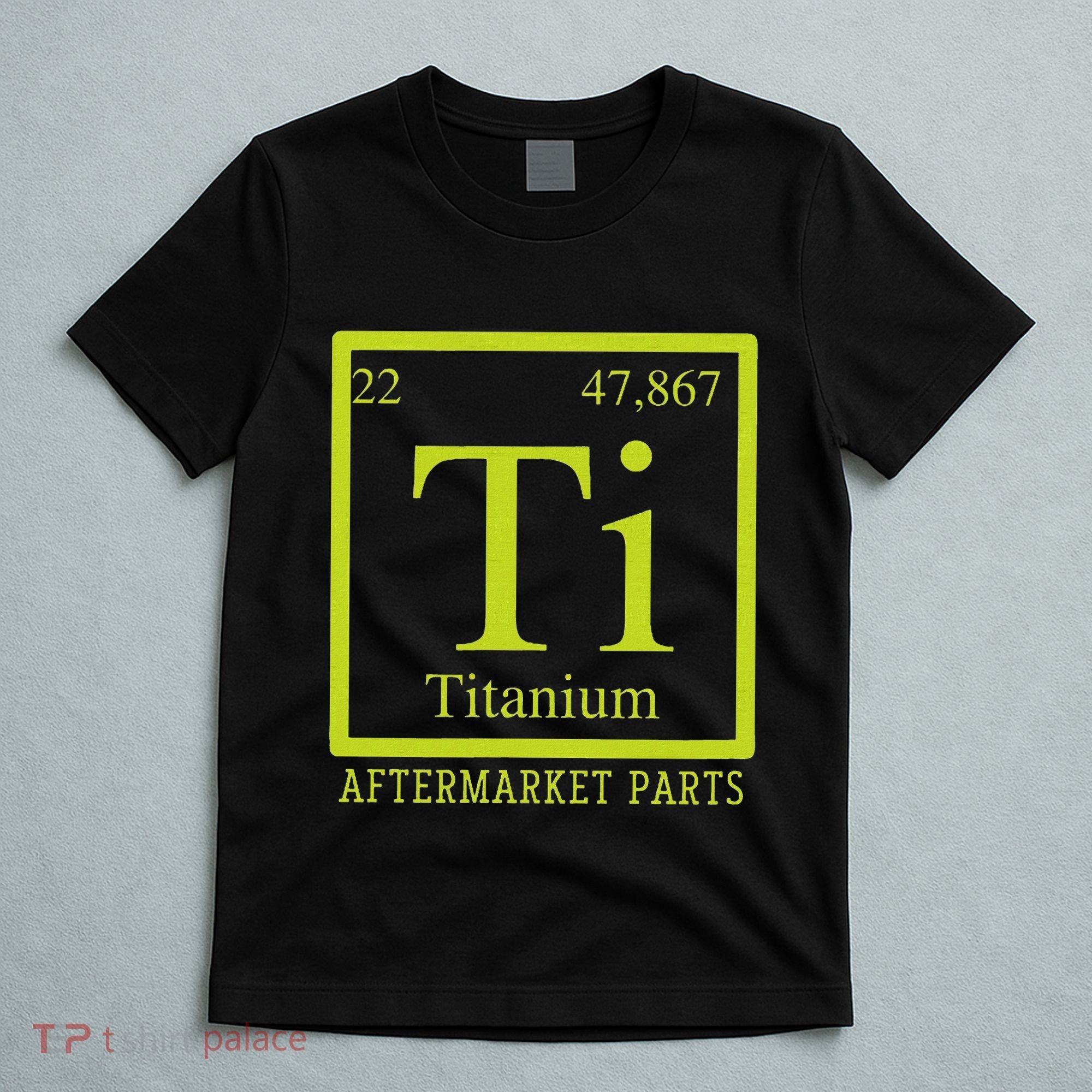 Get Well Gag Gifts Apparel Co Adults Black Ti Bionic Aftermarket Parts T-Shirt