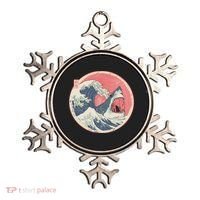 Great Wave Great White Shark Traditional Painting Ornament thumb 0