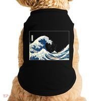 Great Wave  Great Wave Off Kanagawa Japanese Art Doggie Tank thumb 0