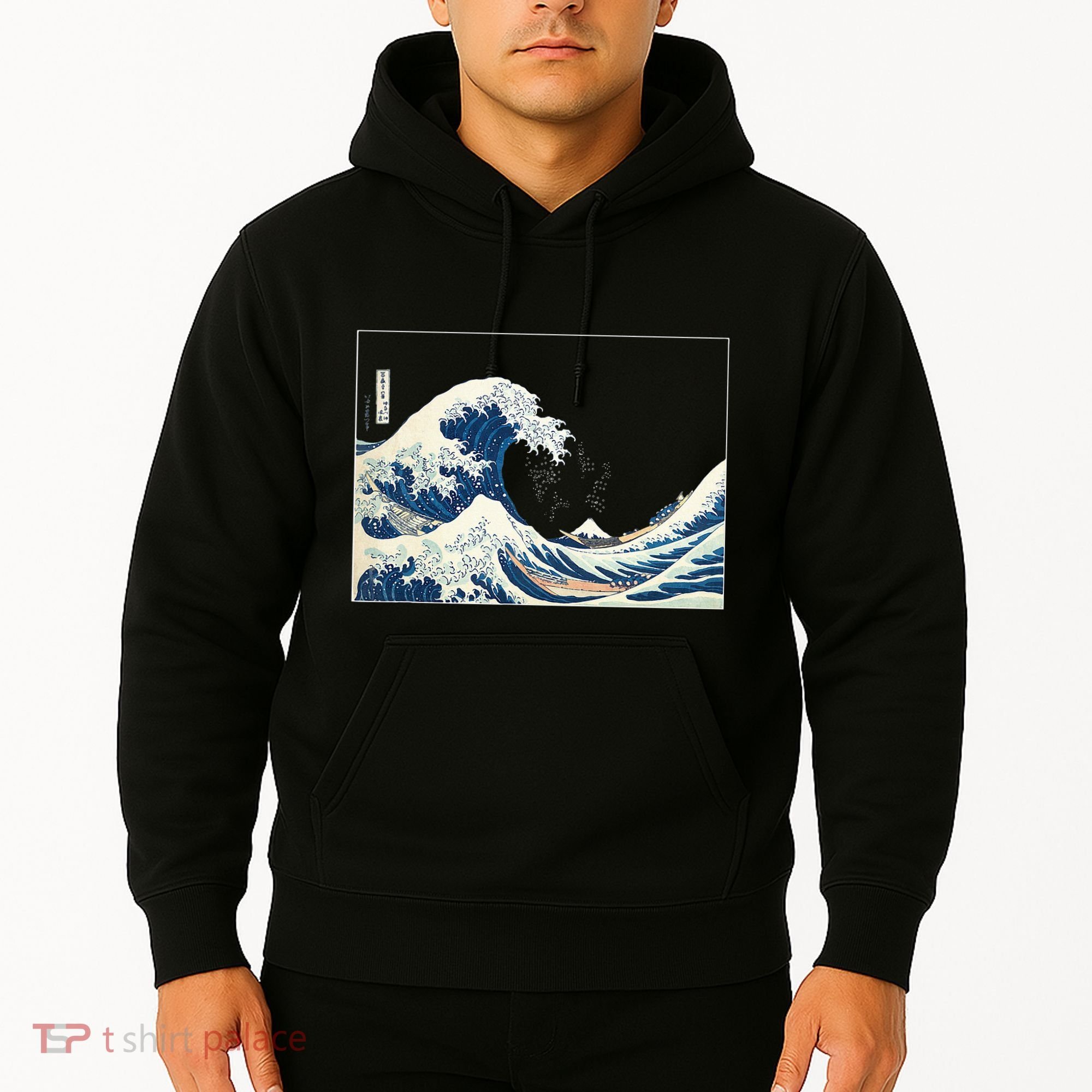 Great Wave  Great Wave Off Kanagawa Japanese Art Hoodie