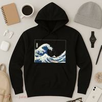 Great Wave  Great Wave Off Kanagawa Japanese Art Hoodie thumb 3