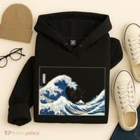 Great Wave  Great Wave Off Kanagawa Japanese Art Hoodie thumb 4