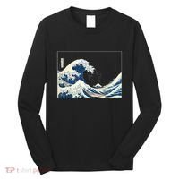 Great Wave  Great Wave Off Kanagawa Japanese Art Long Sleeve Shirt thumb 0