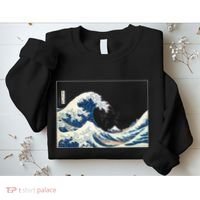 Great Wave  Great Wave Off Kanagawa Japanese Art Sweatshirt thumb 2