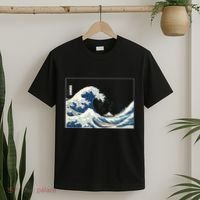 Great Wave  Great Wave Off Kanagawa Japanese Art T-Shirt thumb 2