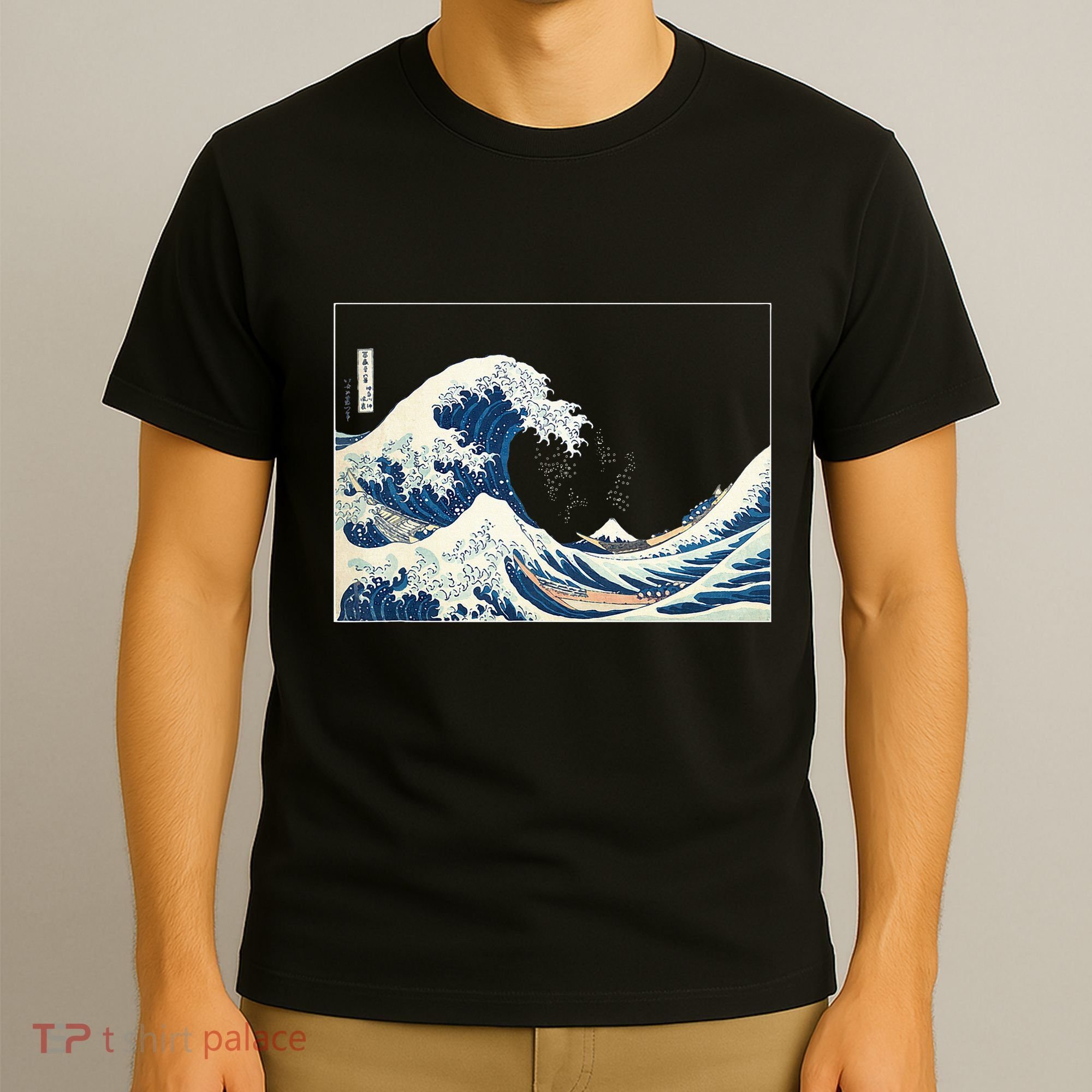 Great Wave  Great Wave Off Kanagawa Japanese Art T-Shirt
