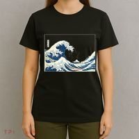 Great Wave  Great Wave Off Kanagawa Japanese Art T-Shirt thumb 4