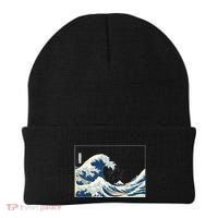 Great Wave  Great Wave Off Kanagawa Japanese Art Beanie thumb 0