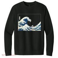 Great Wave  Great Wave Off Kanagawa Japanese Art V.I.T. Fleece Crew Sweatshirt thumb 0
