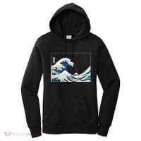 Great Wave  Great Wave Off Kanagawa Japanese Art Women's Hoodie thumb 0