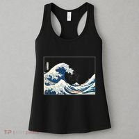 Great Wave  Great Wave Off Kanagawa Japanese Art Women's Tank Top thumb 3