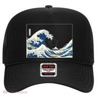 Great Wave  Great Wave Off Kanagawa Japanese Art Hat thumb 0