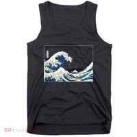 Great Wave  Great Wave Off Kanagawa Japanese Art Tank Top thumb 0