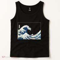 Great Wave  Great Wave Off Kanagawa Japanese Art Tank Top thumb 2