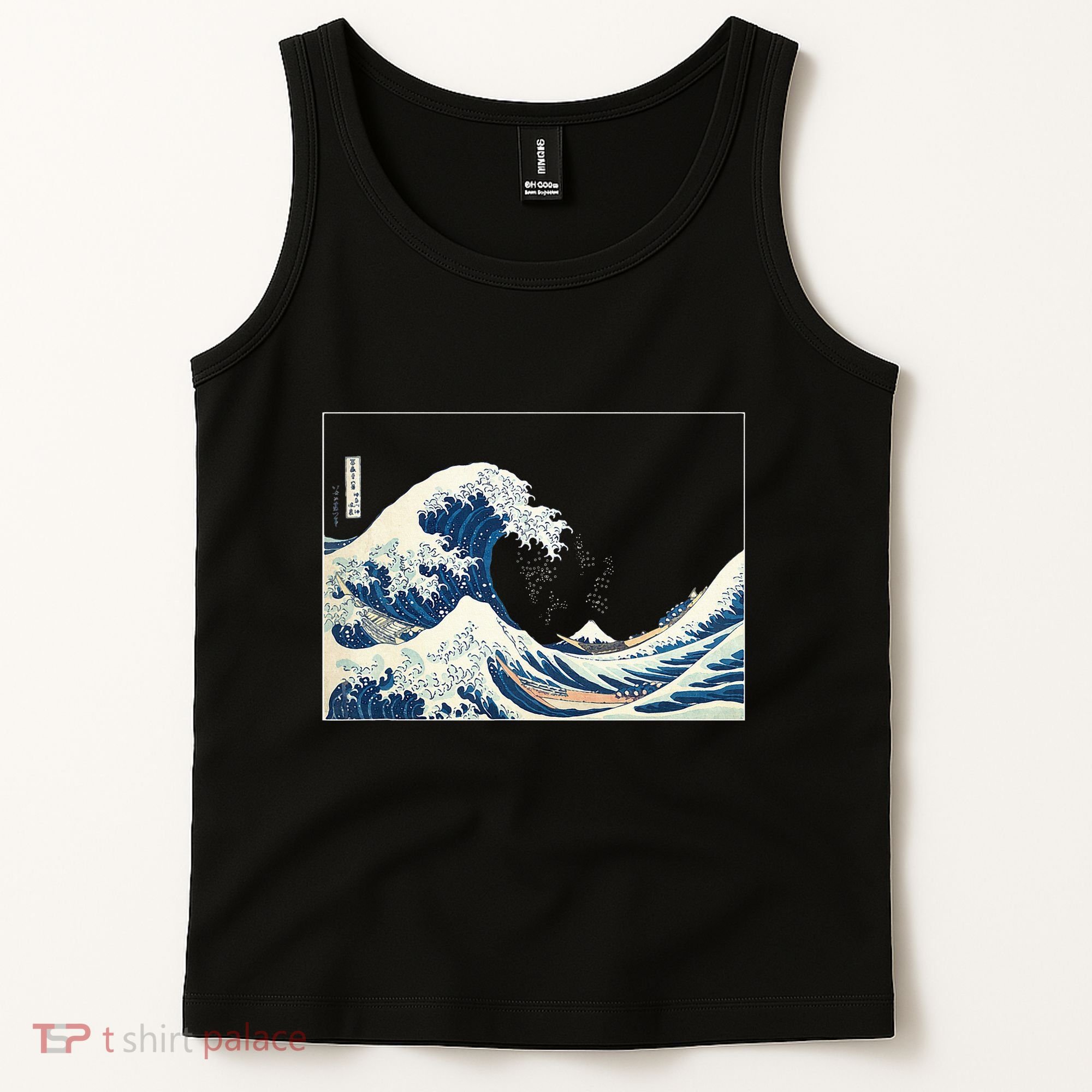Great Wave  Great Wave Off Kanagawa Japanese Art Tank Top
