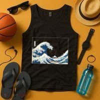 Great Wave  Great Wave Off Kanagawa Japanese Art Tank Top thumb 4