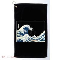 Great Wave  Great Wave Off Kanagawa Japanese Art Golf Towel thumb 0