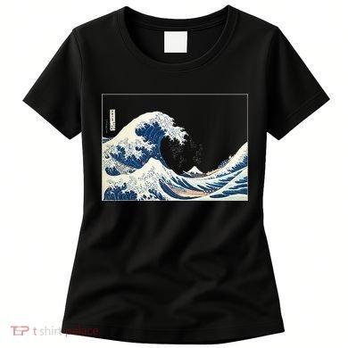 Great Wave  Great Wave Off Kanagawa Japanese Art Women's T-Shirt