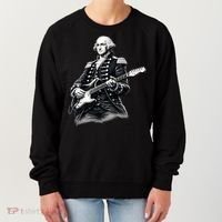 George Washington Guitar Rock Music Women's Sweatshirt thumb 0