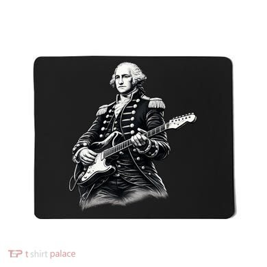 George Washington Guitar Rock Music Mousepad