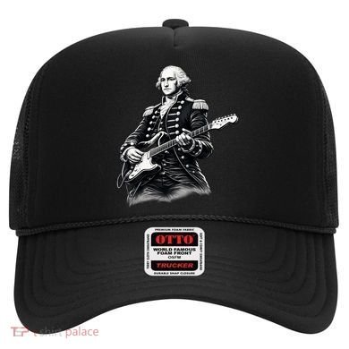 George Washington Guitar Rock Music Hat