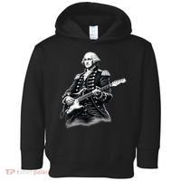 George Washington Guitar Rock Music Toddler Hoodie thumb 0