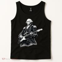 George Washington Guitar Rock Music Tank Top thumb 2
