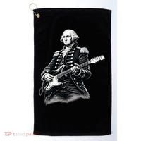 George Washington Guitar Rock Music Golf Towel thumb 0